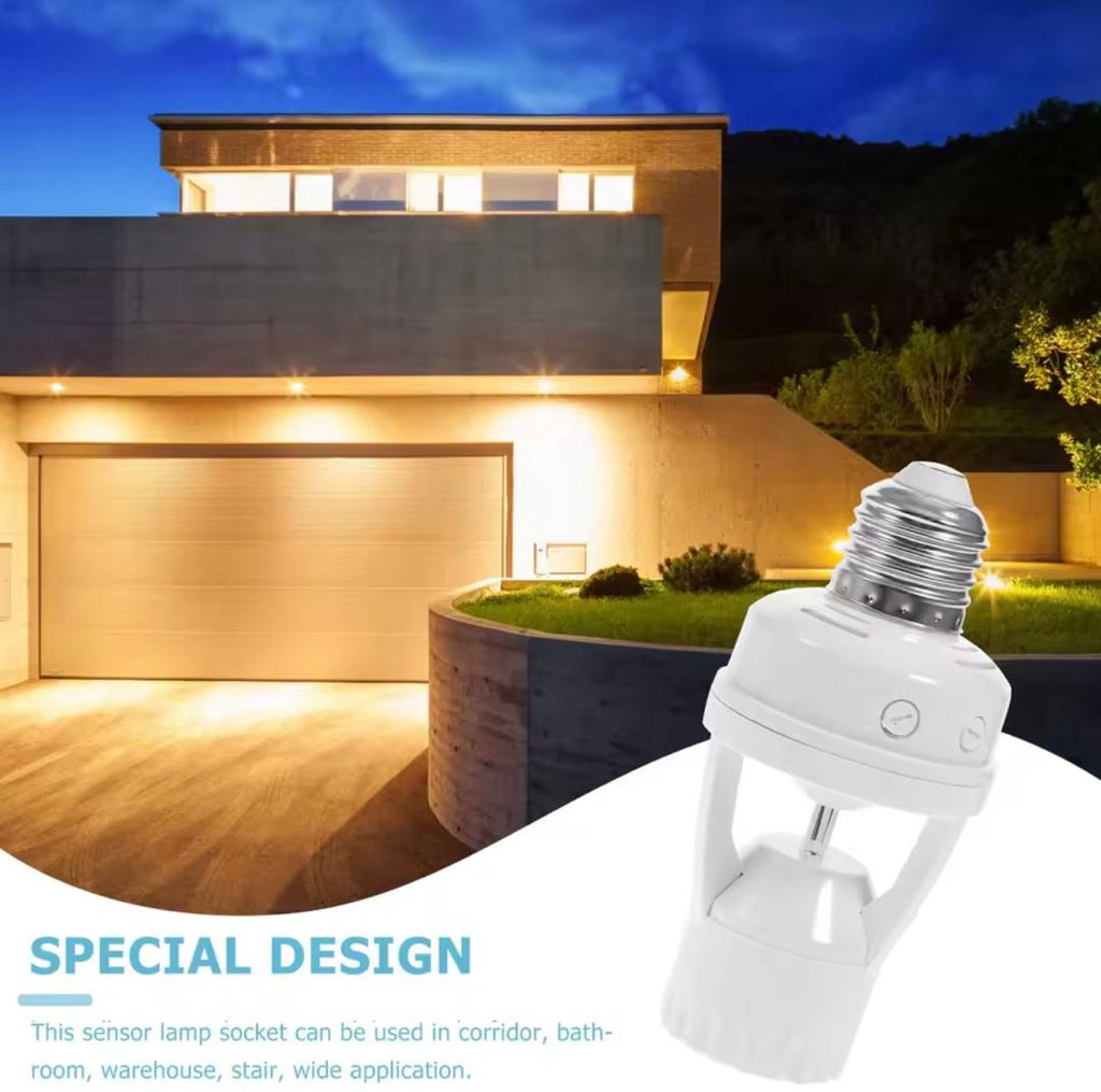 Prix : 5000f au lieu 8000f .            Ampoule gratuite offerte, douille intelligente, avec détection infrarouge pour un allumage automatique et sécurisé de vos lampes. Facile à installer, cette douile optimise l'éclairage avec une efficacite énergétique