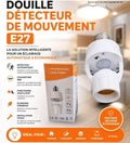 Prix : 5000f au lieu 8000f .            Ampoule gratuite offerte, douille intelligente, avec détection infrarouge pour un allumage automatique et sécurisé de vos lampes. Facile à installer, cette douile optimise l'éclairage avec une efficacite énergétique