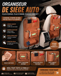 Prix : 1 à 8000f au lieu 18000f.       Sac de rangement pour siége de voiture, sacs suspendu pour dossier de siège, produit multifonctionnel.