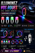 Prix : 2 à 2500f au lieu 6000f .       Transformer votre vélo, moto où voiture avec ses lumière, LED pour valves de roues, elles s'activent automatiquement.